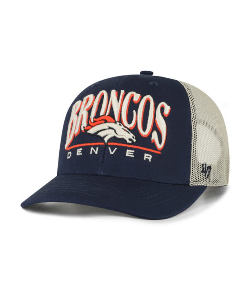 Broncos 2025 '47 Brand Men's Arid Strap Trucker Hat