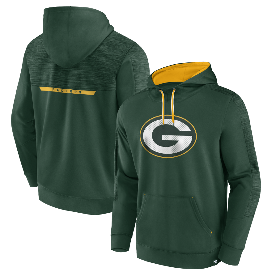 Packers Streaky Fleece Pullover Sweatshirt