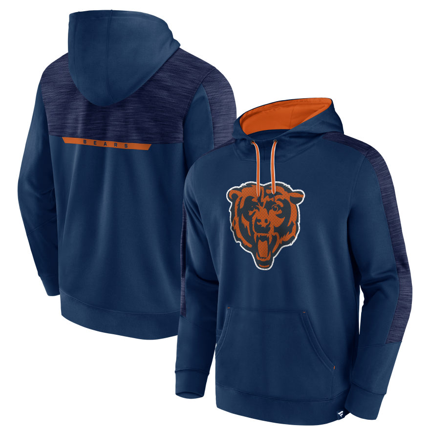 Bears Streaky Fleece Pullover Sweatshirt
