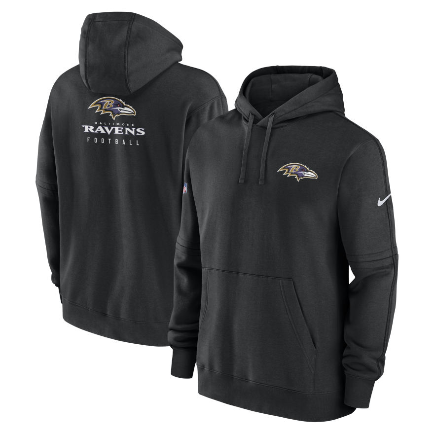 Ravens Nike Club Fleece Pullover