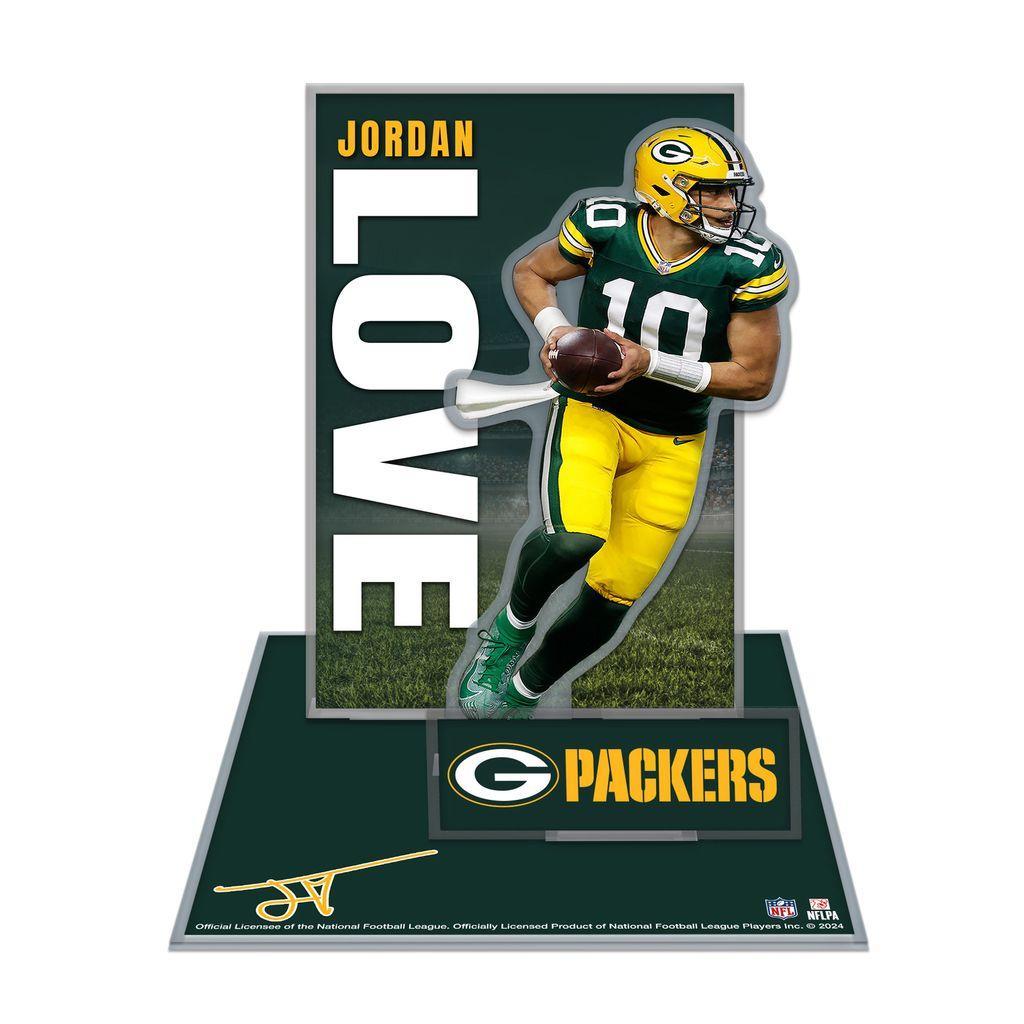 Packers Jordan Love 3D Collector Stand