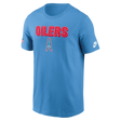 Titans 2025 Nike Men's Sideline Team Issue Oilers Alternate T-Shirt