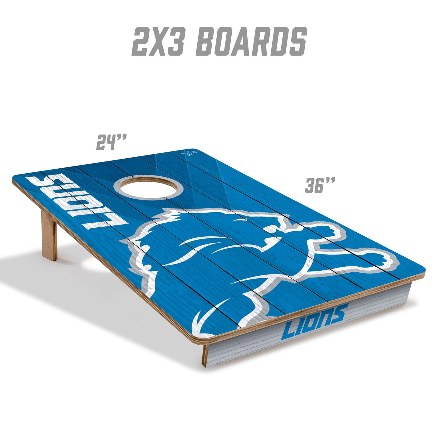 Lions 2’ x 3’ Cornhole Game