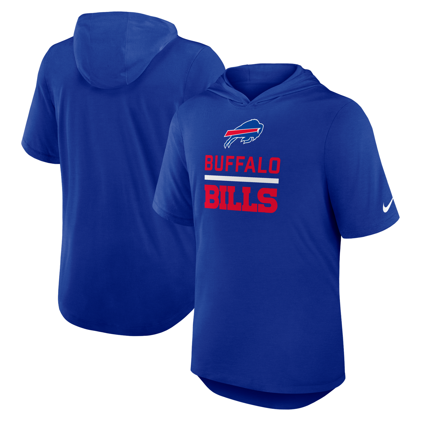 Bills 2025 Nike Men's Short Sleeve Hoodie Top