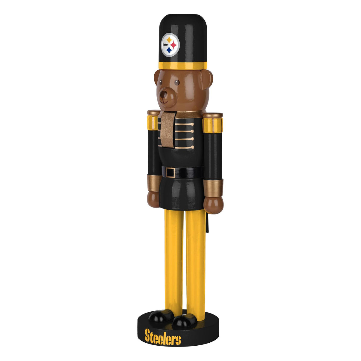 Steelers 14 Inch Bear Nutcracker Pro Football Hall of Fame