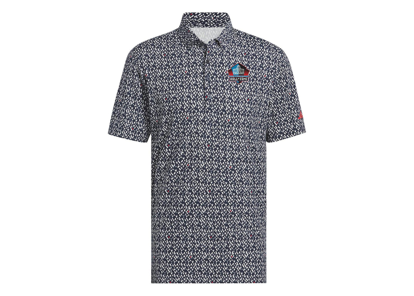 Hall of Fame Adidas Navy Ultimate365 Micro Argyle Polo