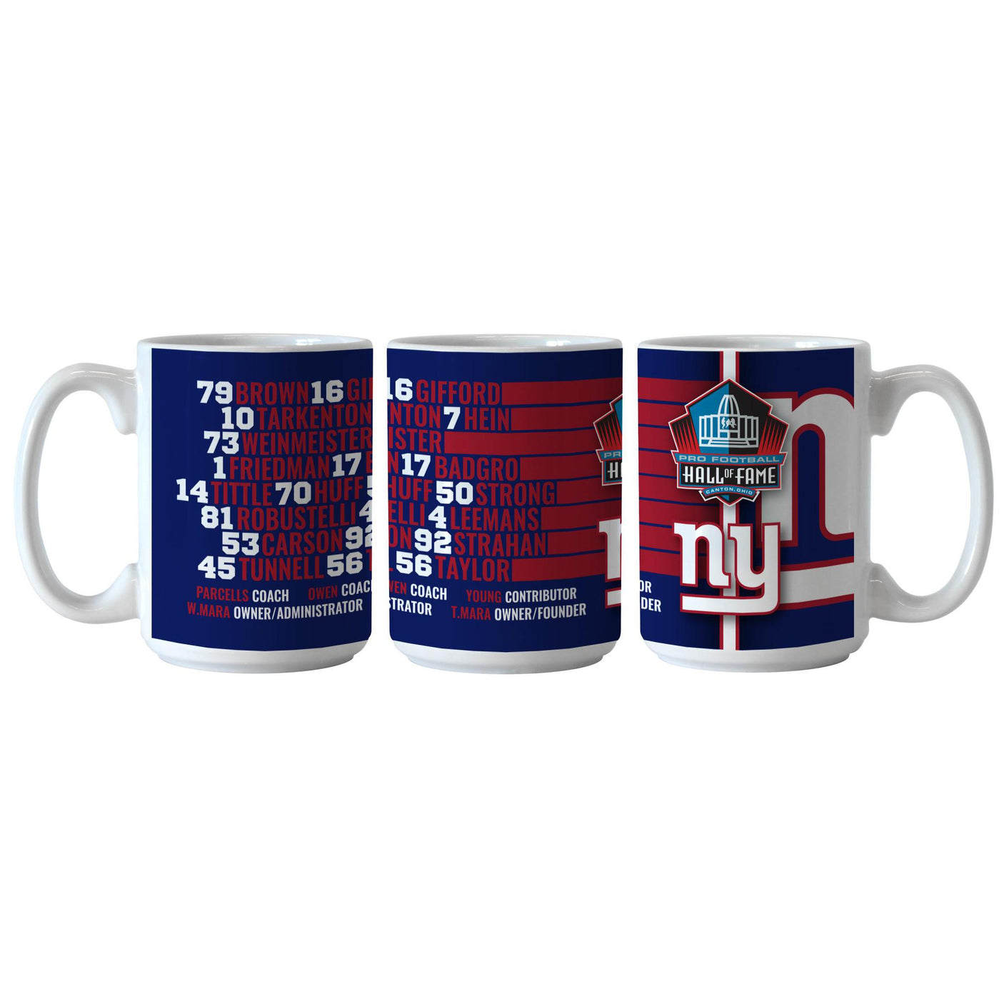 Giants Hall of Famers Mug