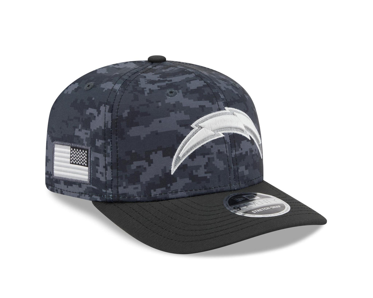 Chargers 2026 New Era Men's 9SEVENTY Salute to Service Hat Pro Football Hall of Fame