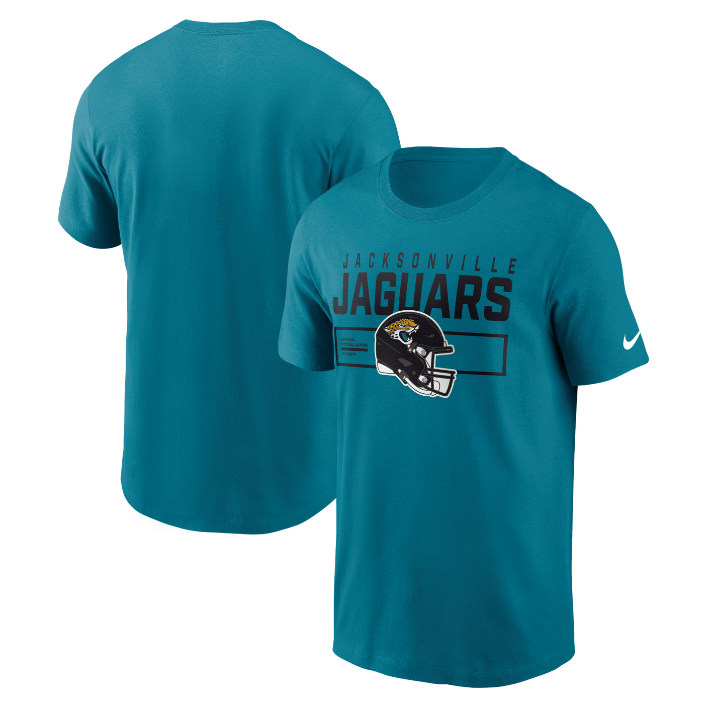 Jaguars 2025 Men's Nike Helmet Essential T-Shirt