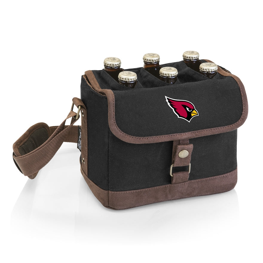 Cardinals Beer Caddy Cooler Tote with Opener by Picnic Time