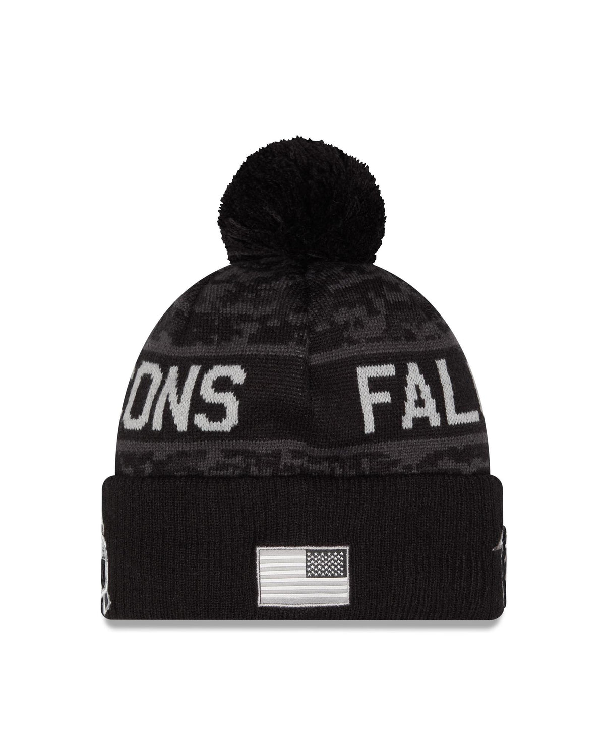 Falcons 2026 New Era Men's Salute to Service Knit Pro Football Hall of Fame