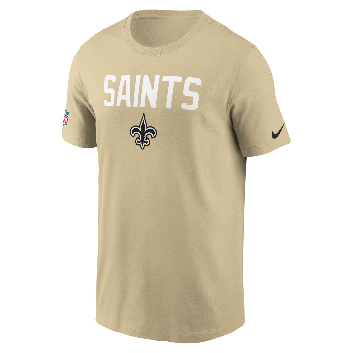 Saints 2025 Nike Men's Dri-Fit Crew T-Shirt