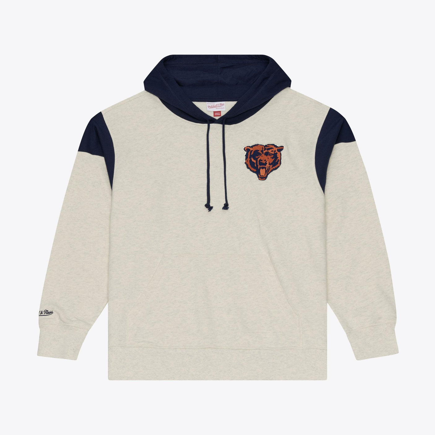 Bears 2026 Mitchell & Ness Men's Retro Roots French Terry Hoodie