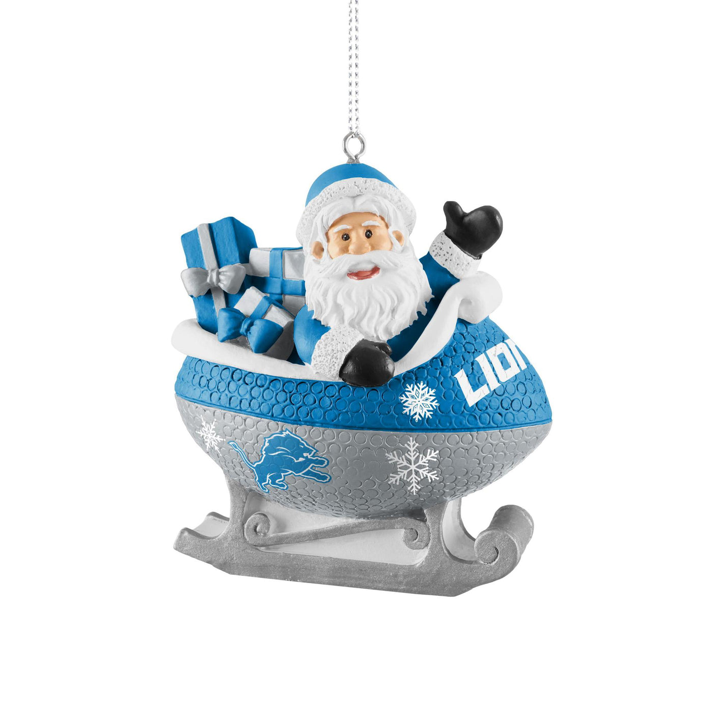 Lions Football Sleigh Ornament