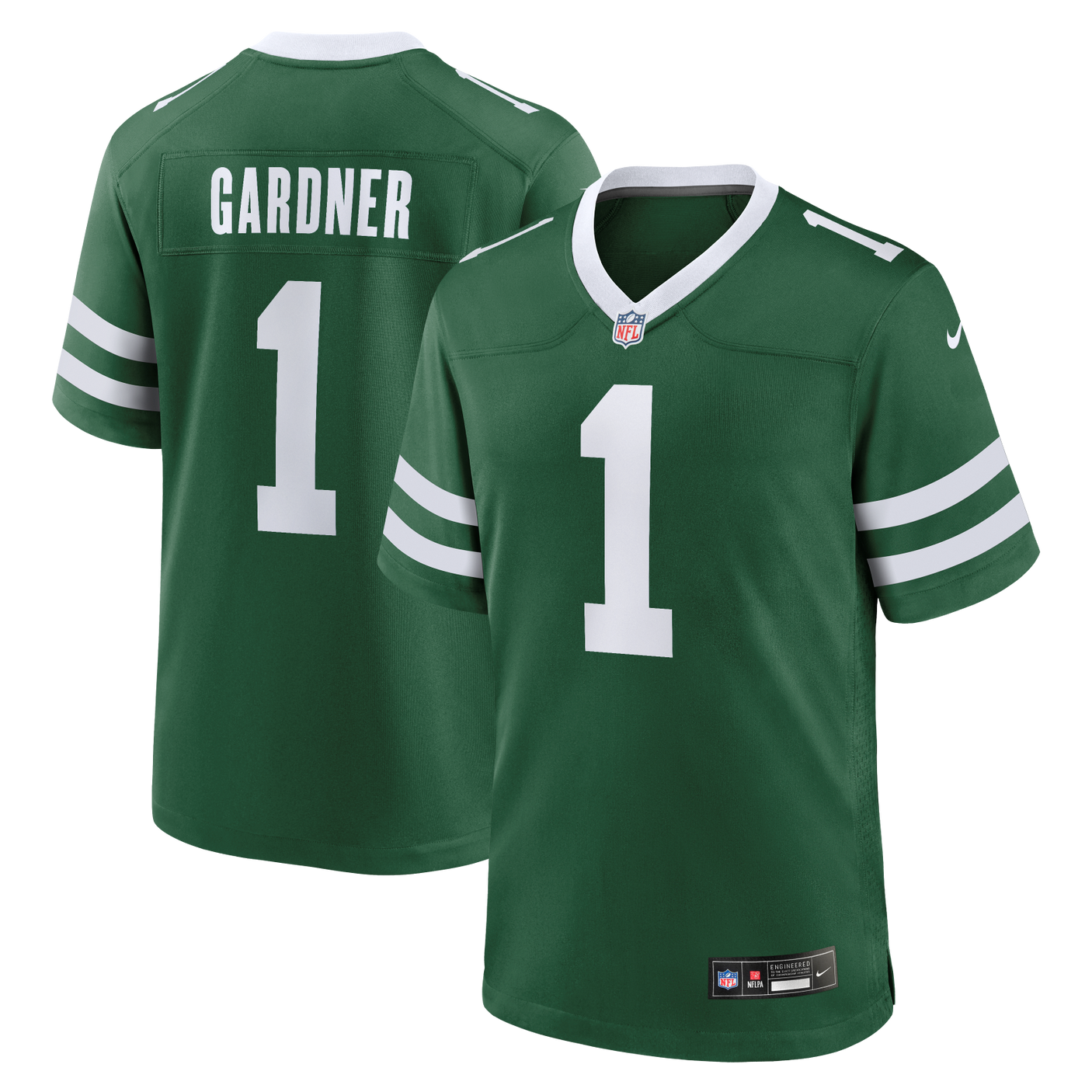 Jets Sauce Gardner Men's Green Nike Game Jersey