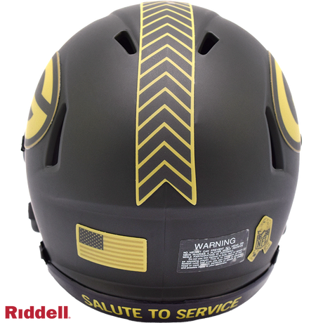 Packers 2025 Salute to Service Mini Helmet