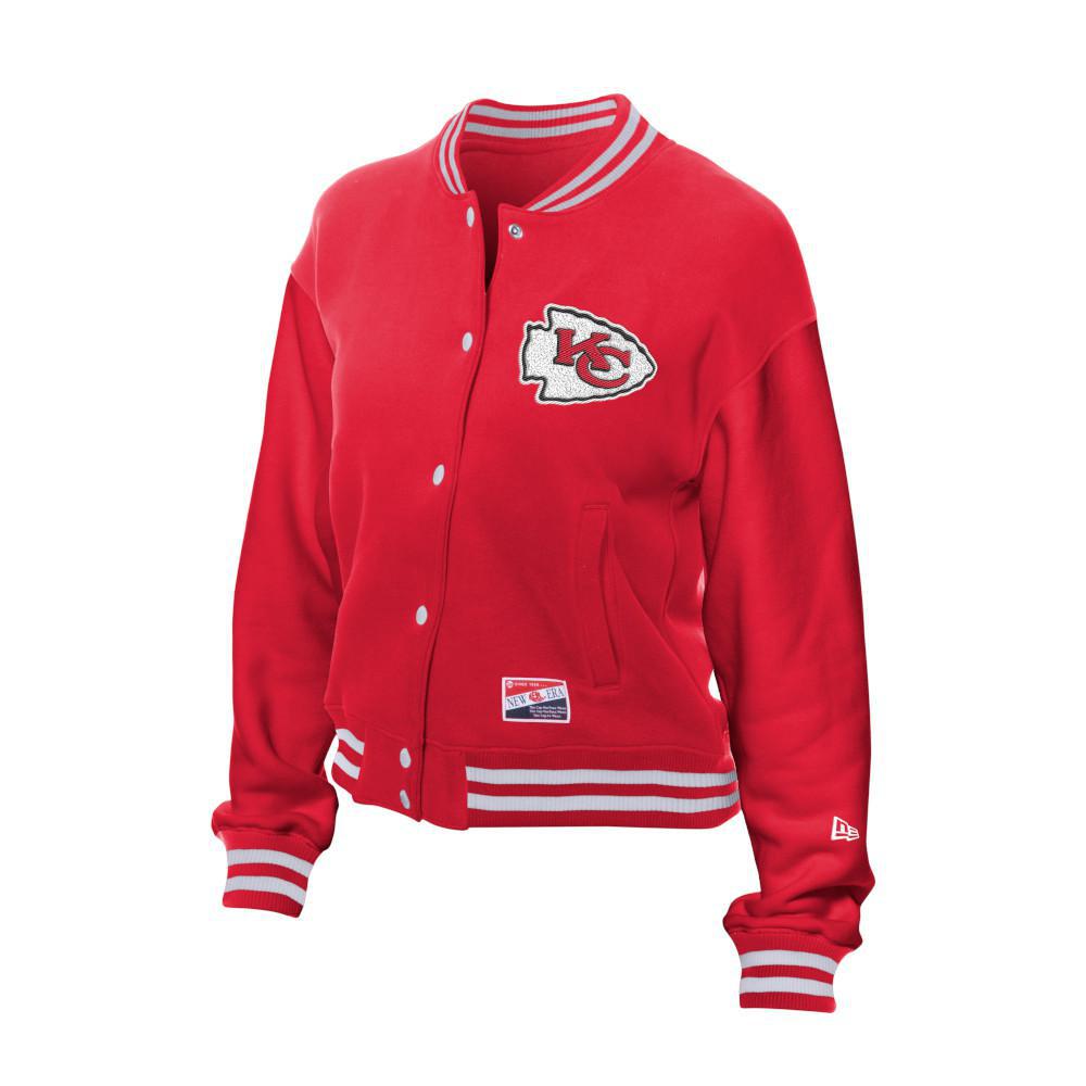 Chiefs 2025 New Era Women's Snap Front Jacket