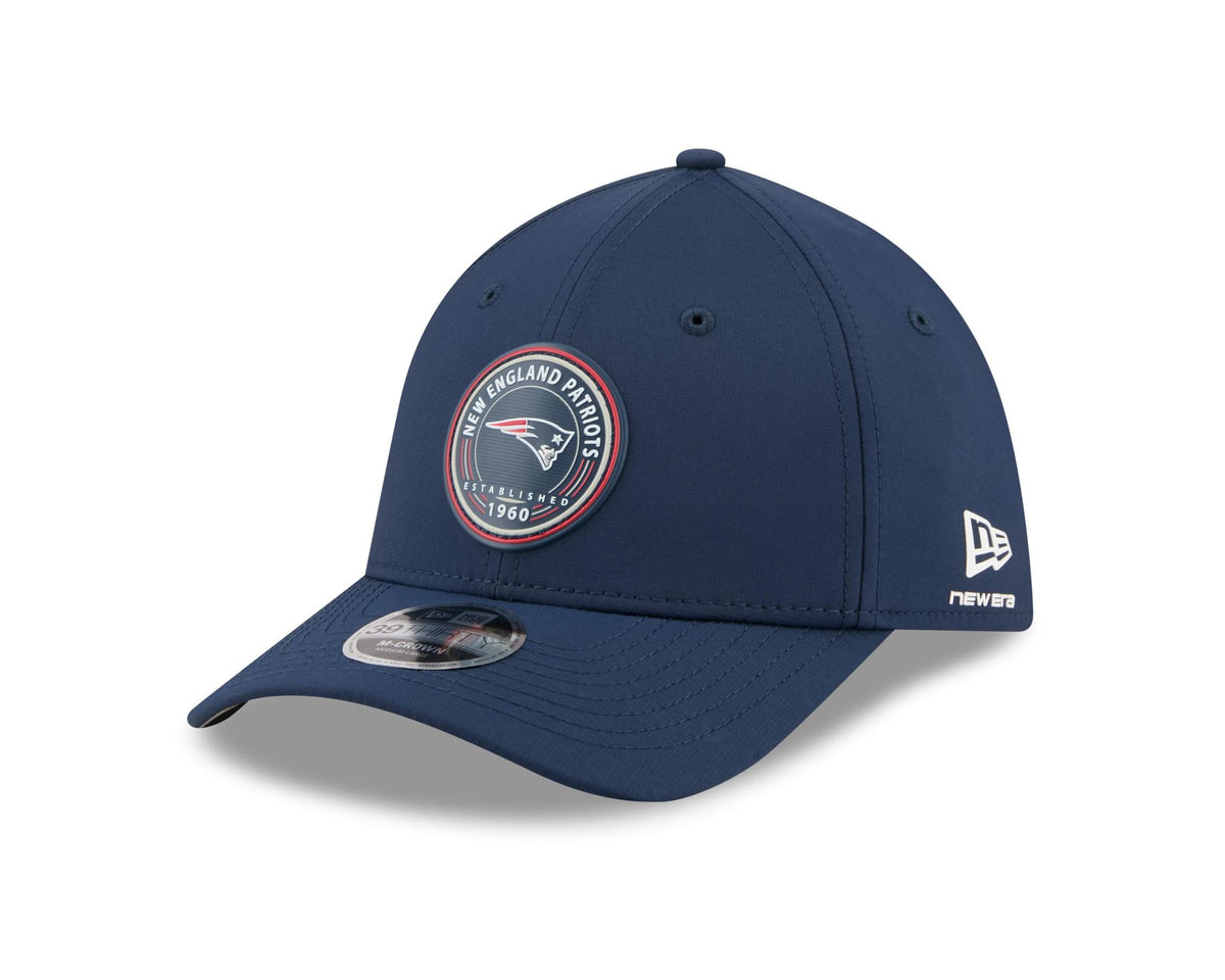 Patriots New Era Men's 39THIRTY Silicone Hat Pro Football Hall of Fame