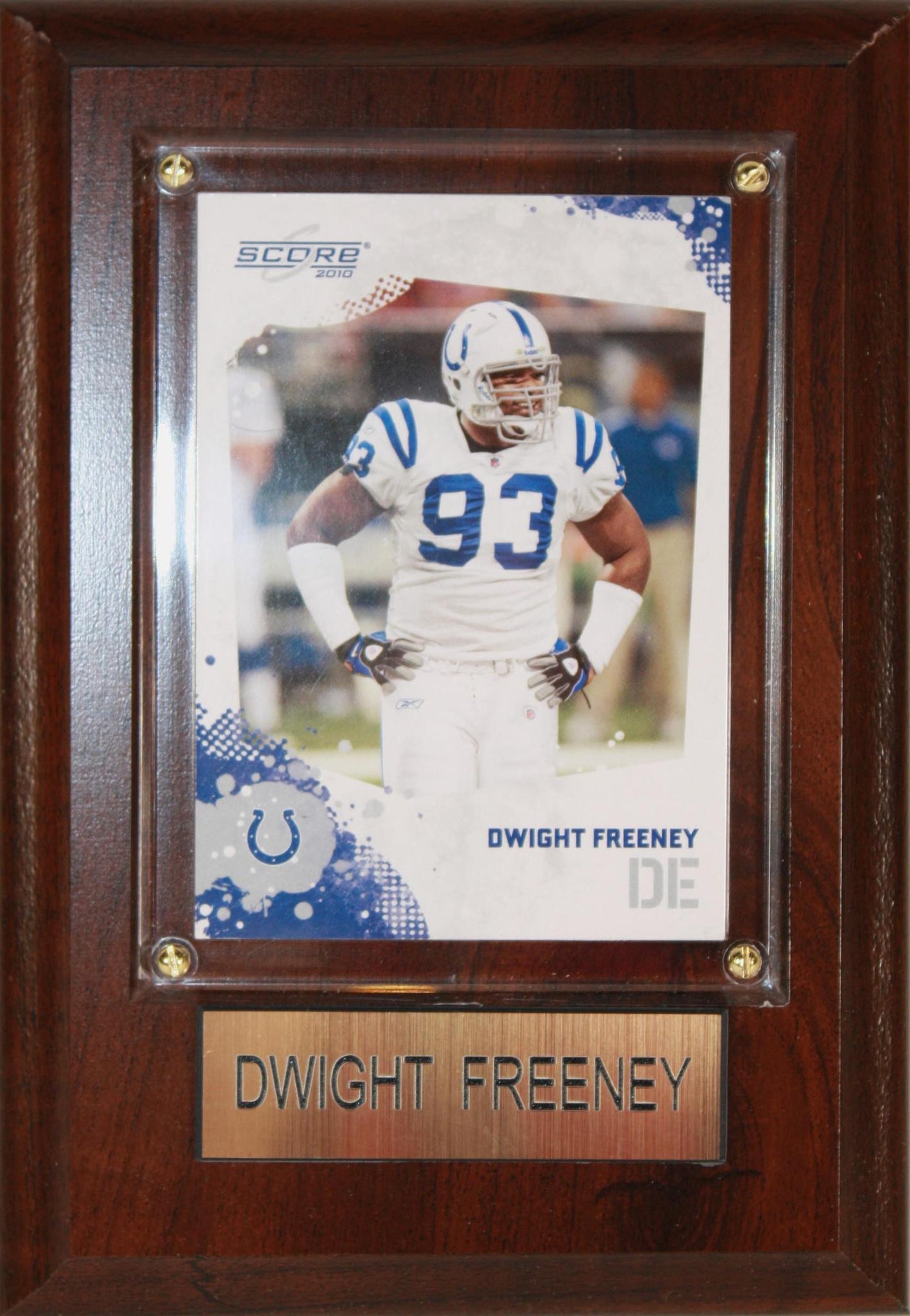 Dwight Freeney 4x6 Plaque