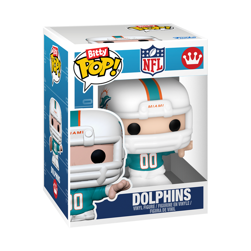 Dolphins Funko Bitty POP Helmet & Player