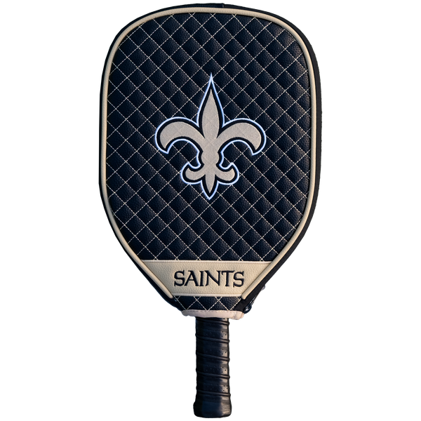 Saints Quilted Pickleball Paddle Cover