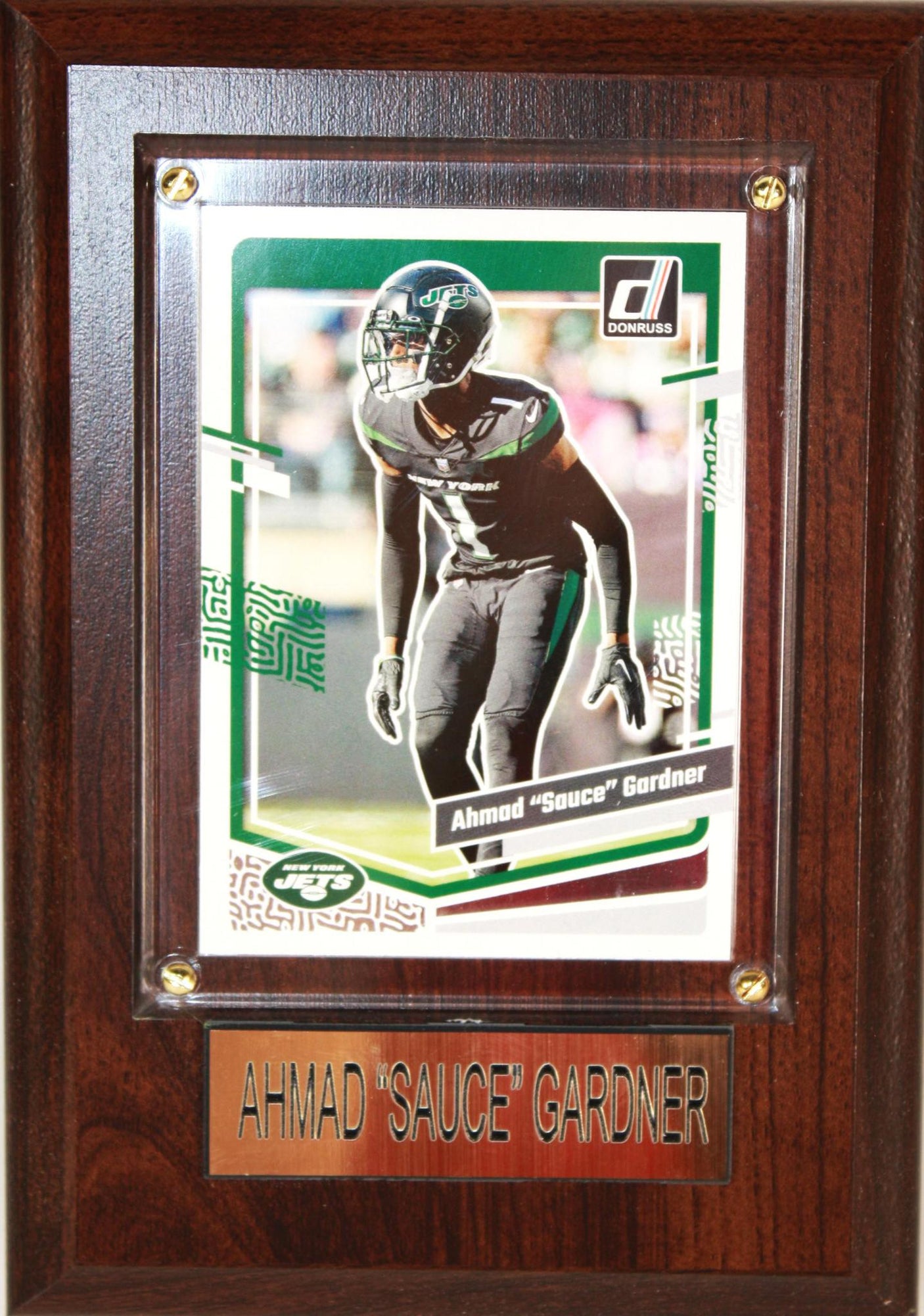 Sauce Gardner 4x6 Plaque