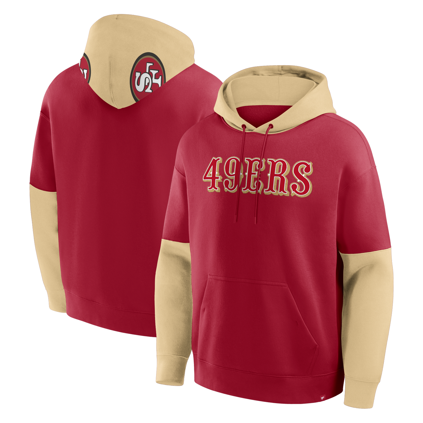 49ers 2025 Men's Fanatics Helmet Fleece Sweatshirt