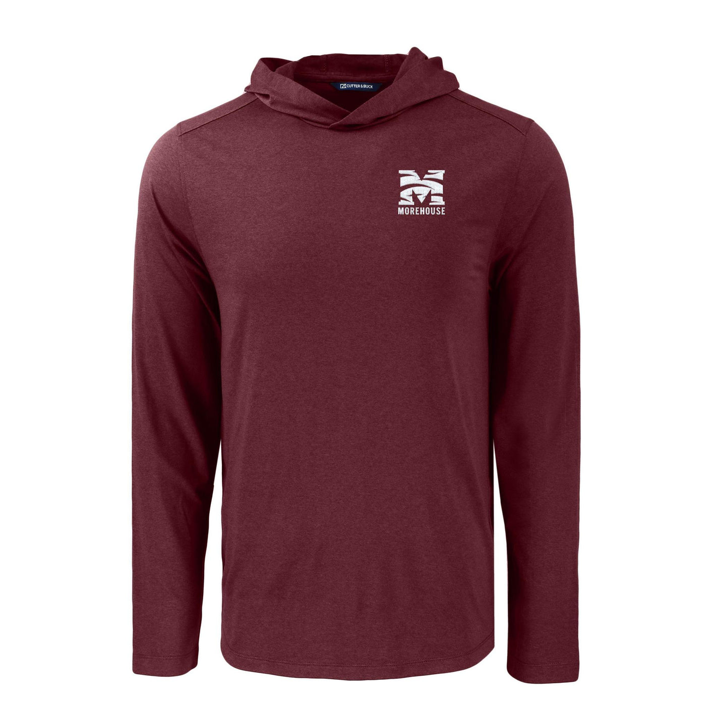 HBCU Cutter & Buck Men's Coastline Recycled Double Peached Hooded Pullover