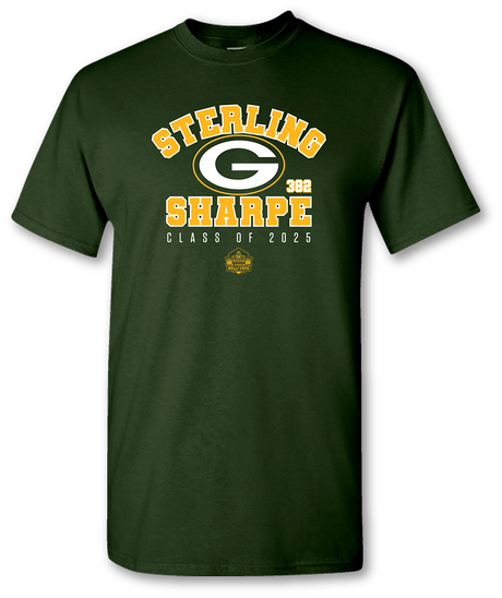 Sterling Sharpe Packers Class of 2025 Enshrinee T-Shirt