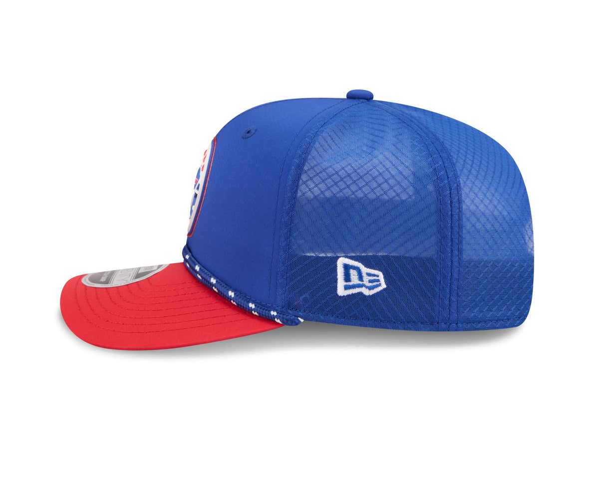 Bills 2026 New Era Men's 9SEVENTY Stretch Snap Two-Tone Hat Pro Football Hall of Fame