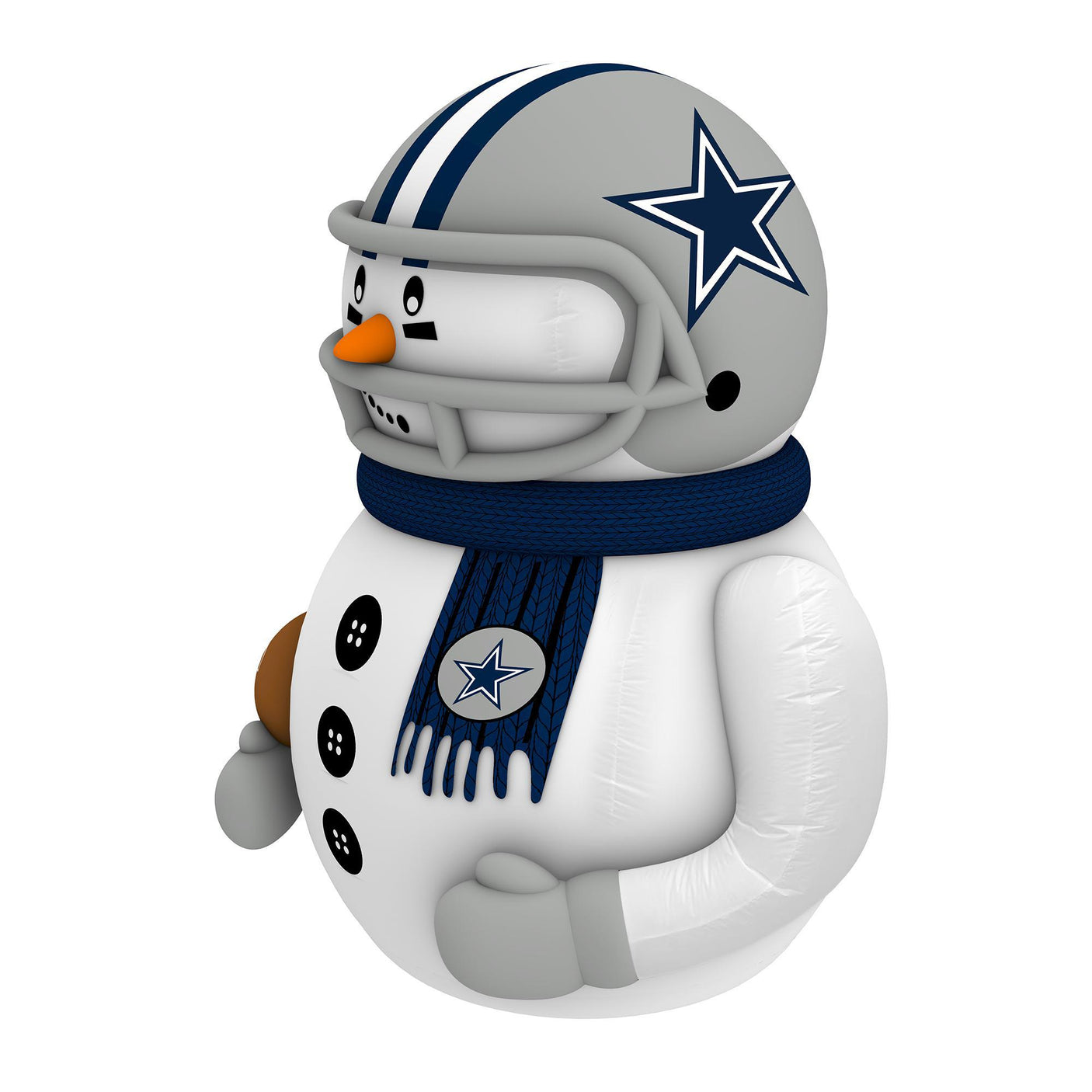 Cowboys Team Pride Inflatable Snowman Player