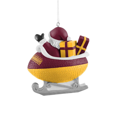 Commanders Football Sleigh Ornament