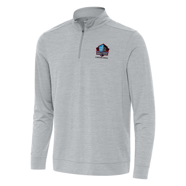Hall of Fame Antigua Men's Quarter Zip Bright Pullover