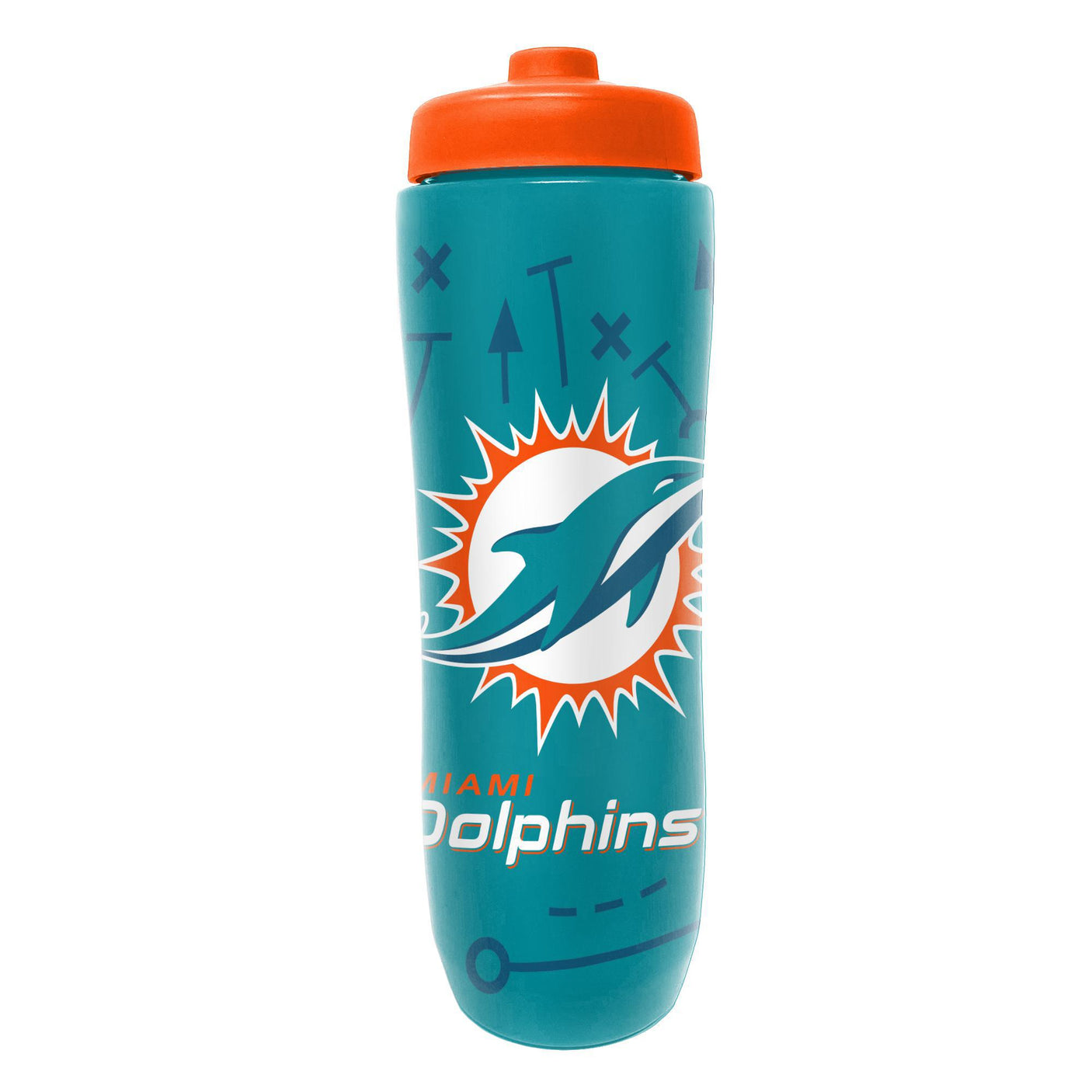 Dolphins Squeezy Water Bottle