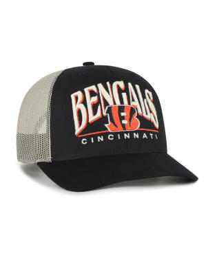 Bengals 2025 '47 Brand Men's Arid Strap Trucker Hat