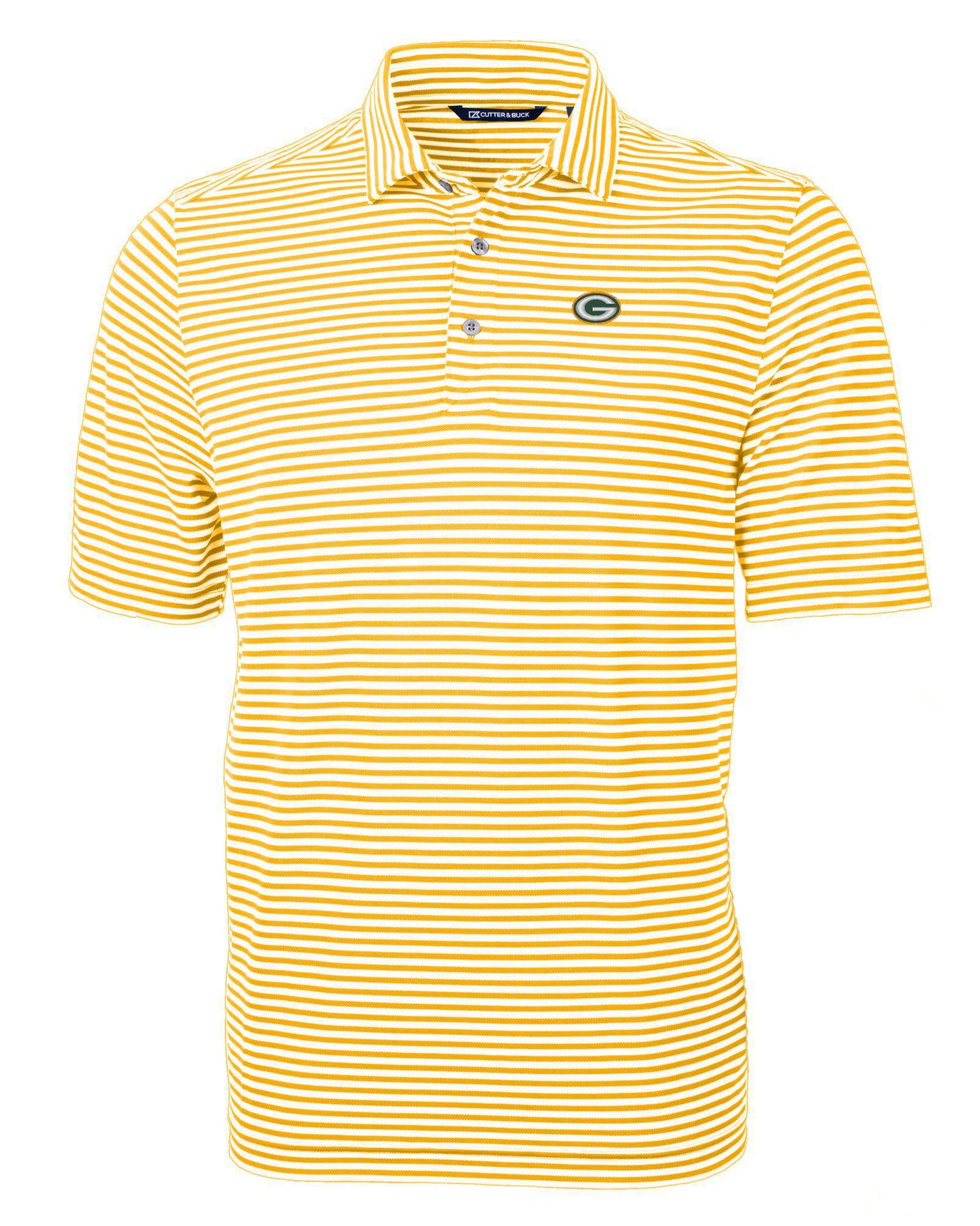 Packers Virtue Eco Pique Stripe Recycled Polo