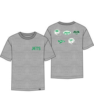 Jets 2025 '47 Brand Men's Historic Lock Foundation T-Shirt