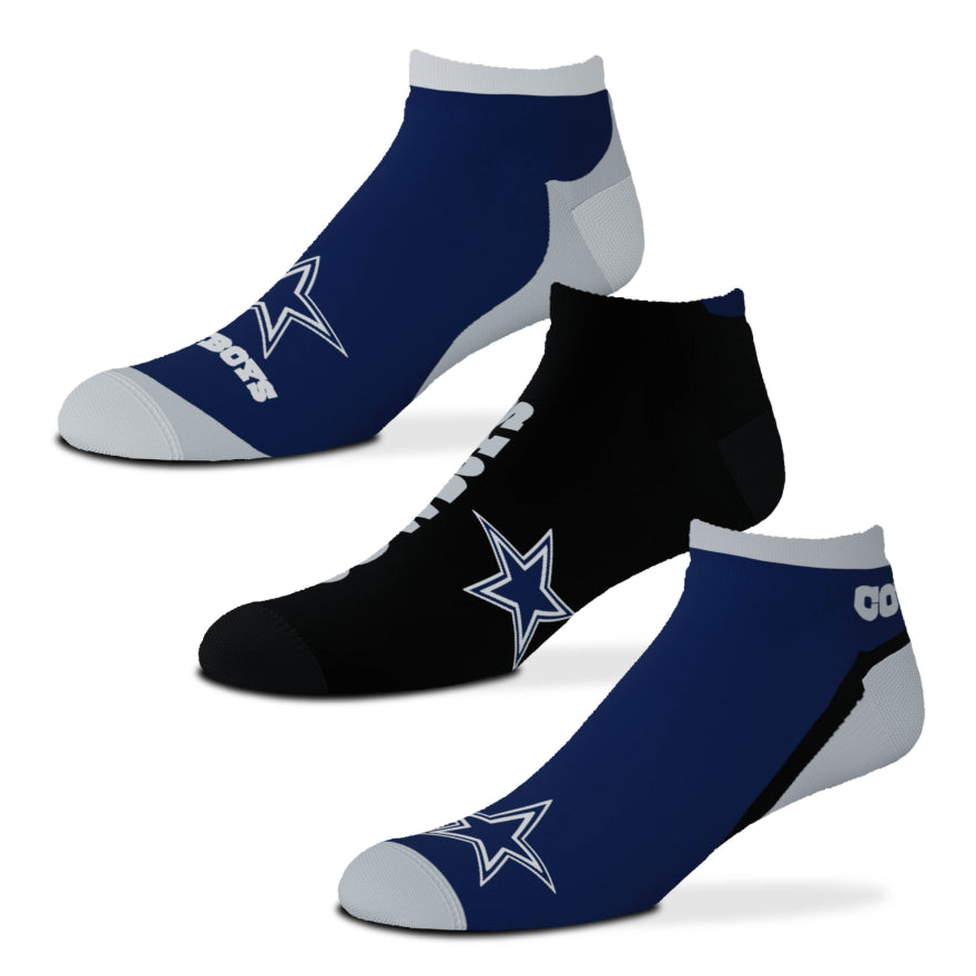 Cowboys For Bare Feet Flash 3 Pack Socks