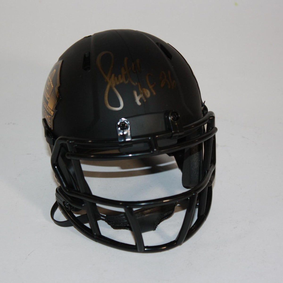 autographed football mini helmet Larry Fitzgerald Hall of Fame Black with HOF I VTUVIA Reindeer Ebike V-Brakes LSU Tigers gear at Color:Brown Frost (2020)