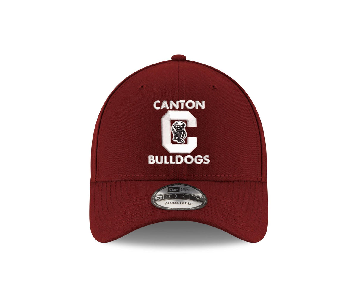 Hall of Fame 2025 New Era 9FORTY Canton Bulldogs Hat Pro Football Hall of Fame