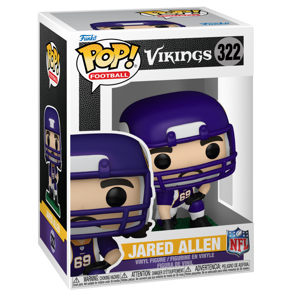 Vikings Jared Allen NFL Funko Pop! Pro Football Hall of Fame