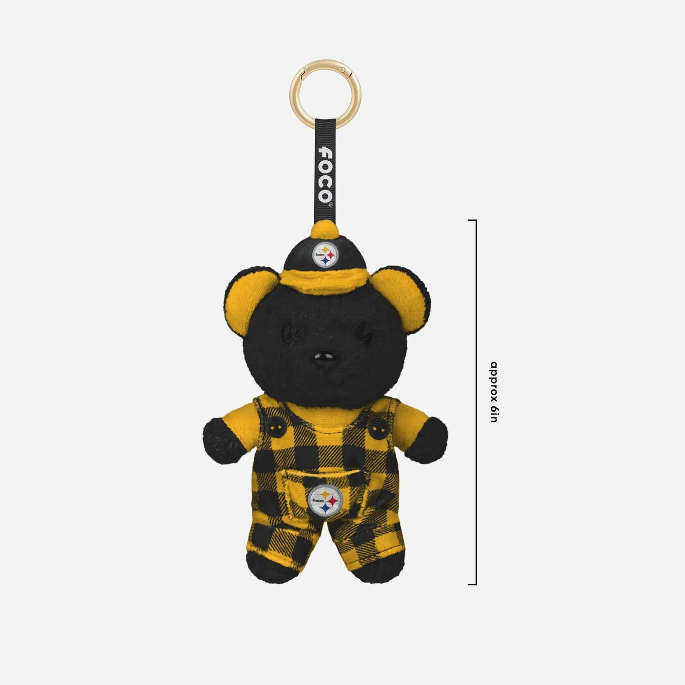 Steelers FOOCOOS Plush Bag Charm Keychain Blind Box Series 1