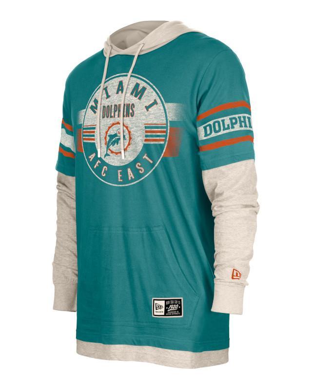 Dolphins 2026 New Era Men's Twofer Sweatshirt Pro Football Hall of Fame