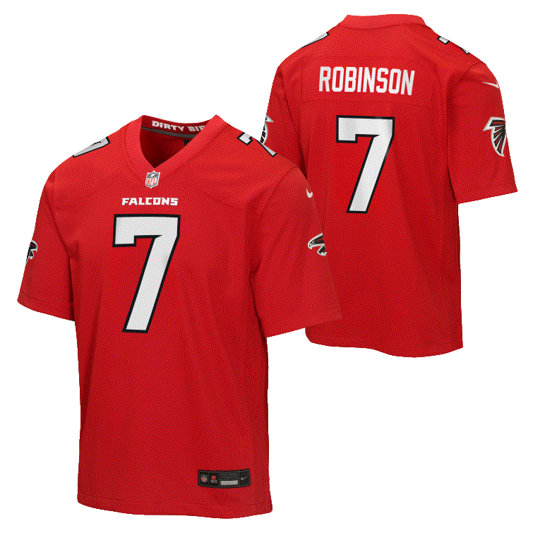 Falcons Bijan Robinson 2026 Youth Nike Game Jersey