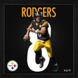 Steelers Aaron Rodgers Impact Jersey Frame