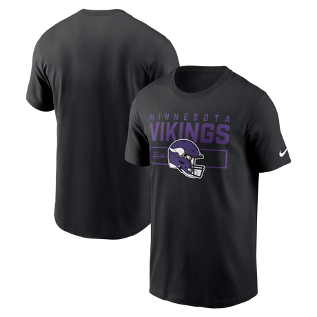 Vikings 2025 Men's Nike Helmet Essential T-Shirt