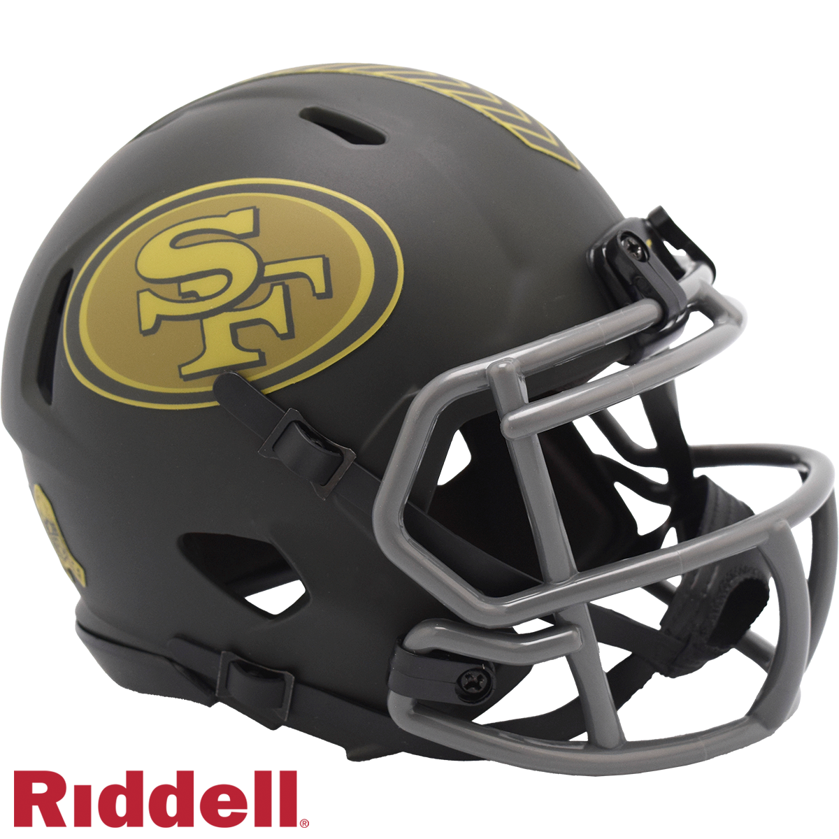 49ers 2025 Salute to Service Mini Helmet