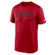 Falcons 2025 Nike Men's Sideline Team Issue Legend T-Shirt
