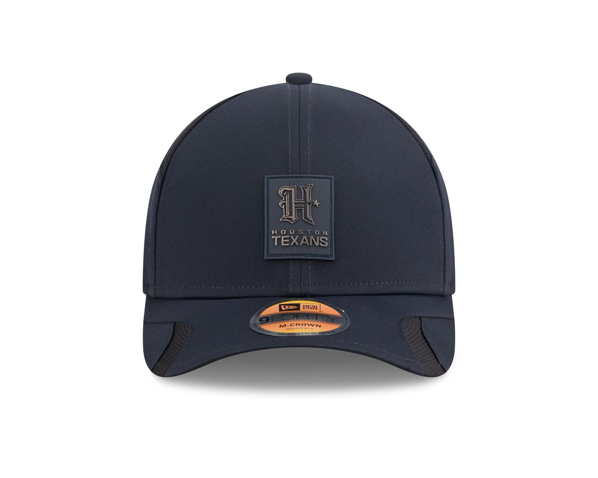 Texans 2025 New Era Men's 9FORTY Sideline Hat Pro Football Hall of Fame