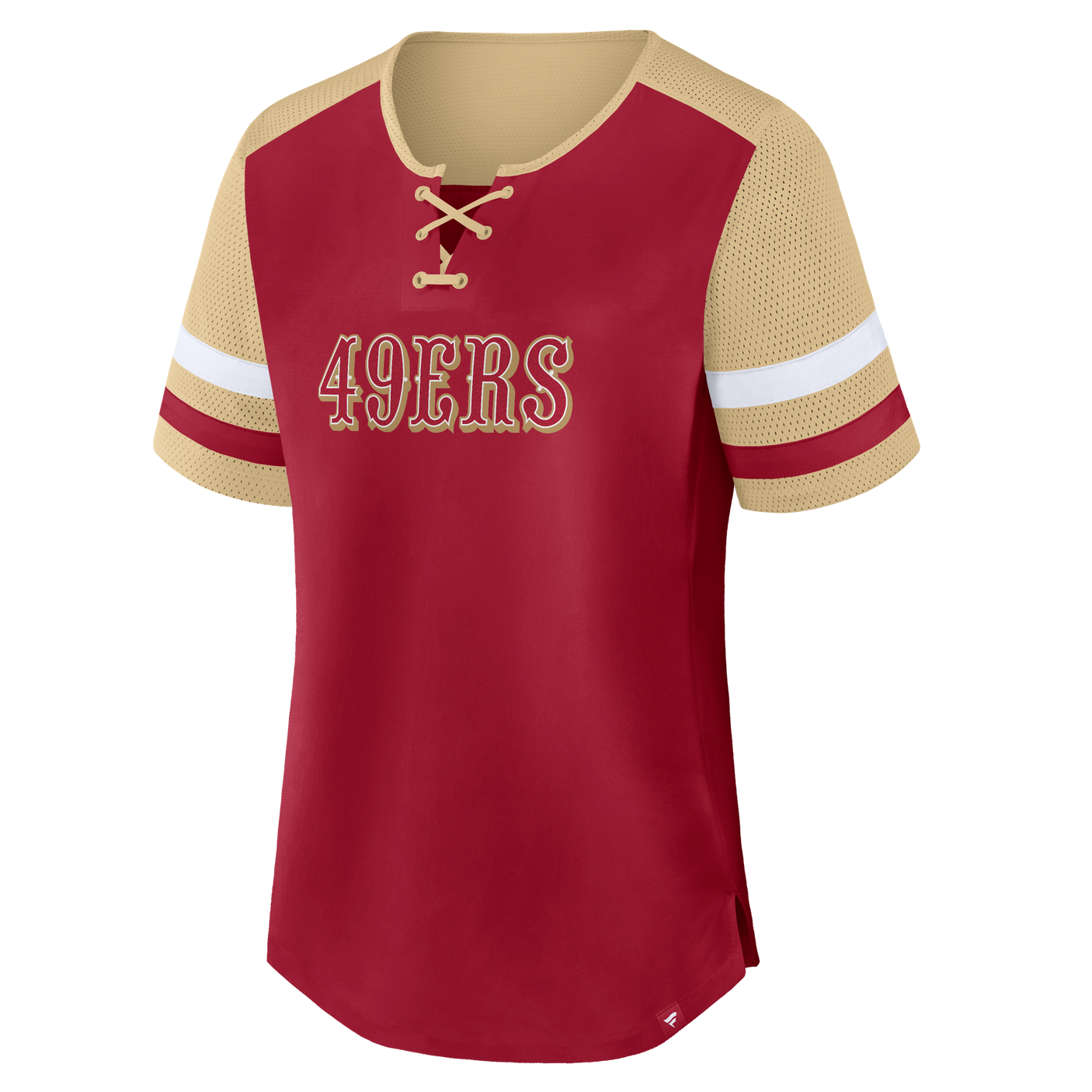 49ers 2026 Fanatics Women's Low Hip Athena Top (10274467807508)